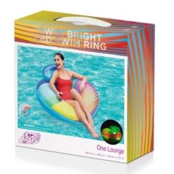 Bestway H2OGO Swim Bright LED Swim Ring Float -AquaTech Solutions 29051 p sq