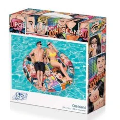Bestway H2OGO Pop Art Pool Island -AquaTech Solutions 29059 h sq