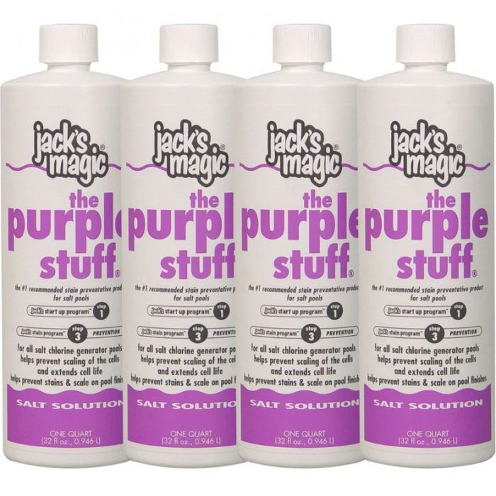 Jack's Magic The Purple Stuff Salt Solution, 4 Quarts 1 Jack's Magic The Purple Stuff Salt Solution, 4 Quarts
