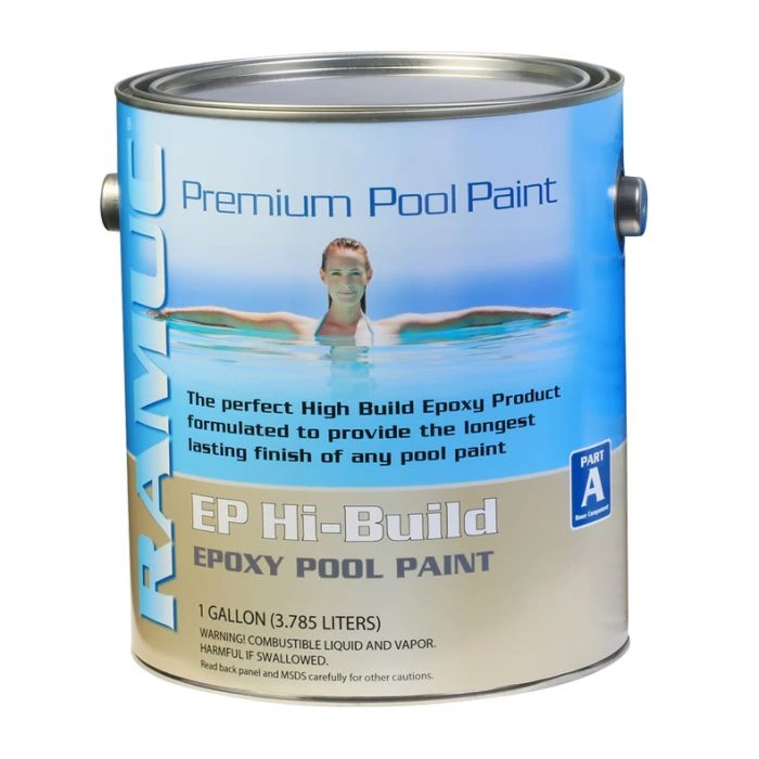 Ramuc Hi-Build Epoxy 2 Gallon Pool Paint, Black 1 Ramuc Hi-Build Epoxy 2 Gallon Pool Paint, Black