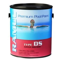 Ramuc DS Acrylic 1 Gallon Pool Paint, Royal Blue