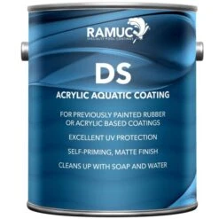 Ramuc DS Acrylic 1 Gallon Pool Paint, Dawn Blue -AquaTech Solutions 3194 feb2023 1