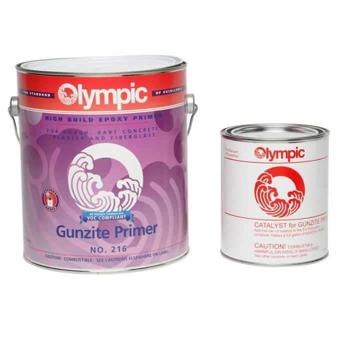 Olympic Gunzite Rough Surface Epoxy Primer, 1 Gallon 2 Olympic Gunzite Rough Surface Epoxy Primer, 1 Gallon - Image 2