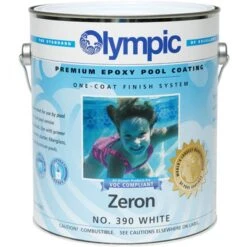 Olympic Zeron Epoxy Pool Coating 1 Gallon, White