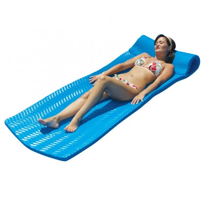 Doheny's Foam Float, 1-1/2 Inch Thick, Bahama Blue 2 Doheny's Foam Float, 1-1/2 Inch Thick, Bahama Blue - Image 2